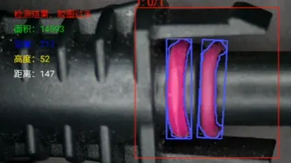 NG Sample3 O-ring sample showing misalignment