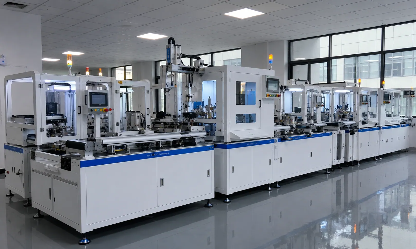 PV Junction Box automatic line production arrangement
