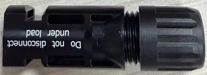 MC4 negative connector