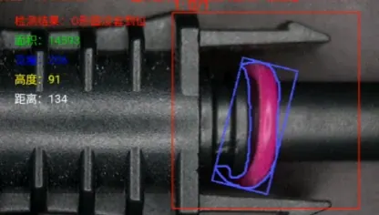 NG Sample1 O-ring sample showing multiple rings case A